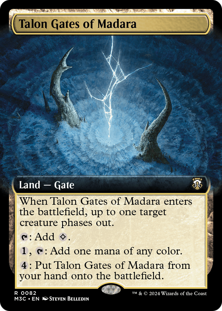 Talon Gates of Madara (Extended Art) (Ripple Foil) [Modern Horizons 3 Commander] | GnG Games