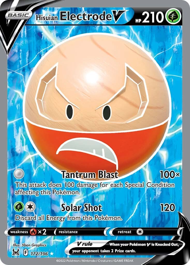 Hisuian Electrode V (172/196) [Sword & Shield: Lost Origin] | GnG Games