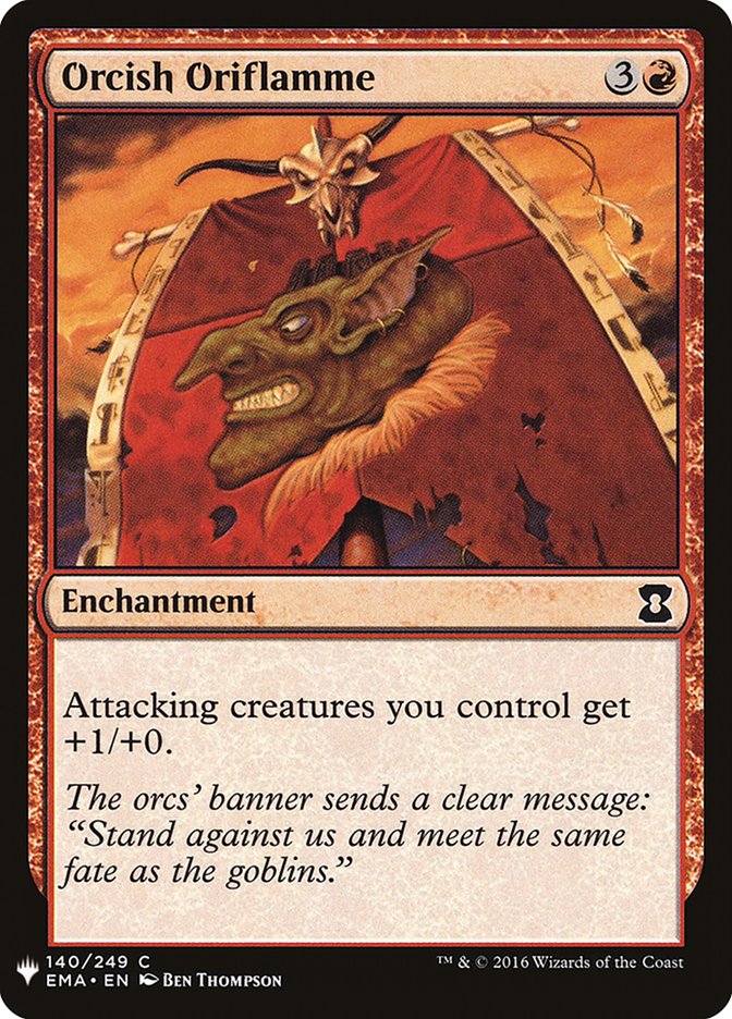 Orcish Oriflamme [Mystery Booster] | GnG Games