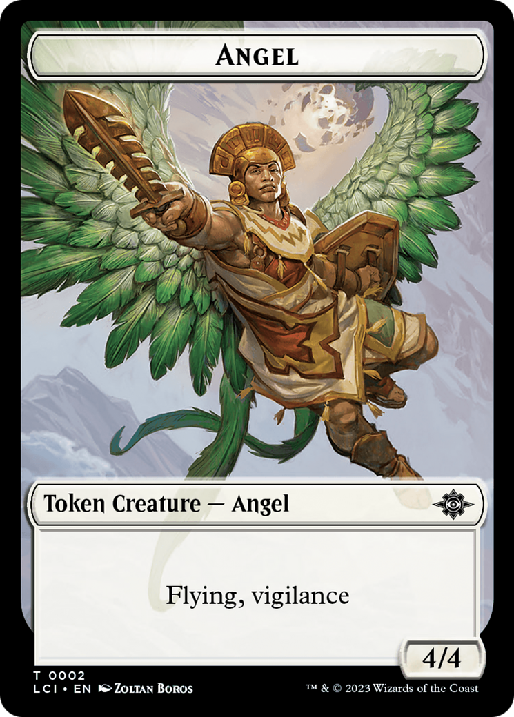 Copy // Angel Double-Sided Token [The Lost Caverns of Ixalan Tokens] | GnG Games