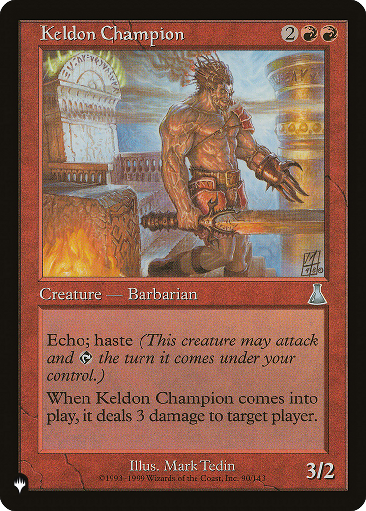 Keldon Champion [The List] | GnG Games