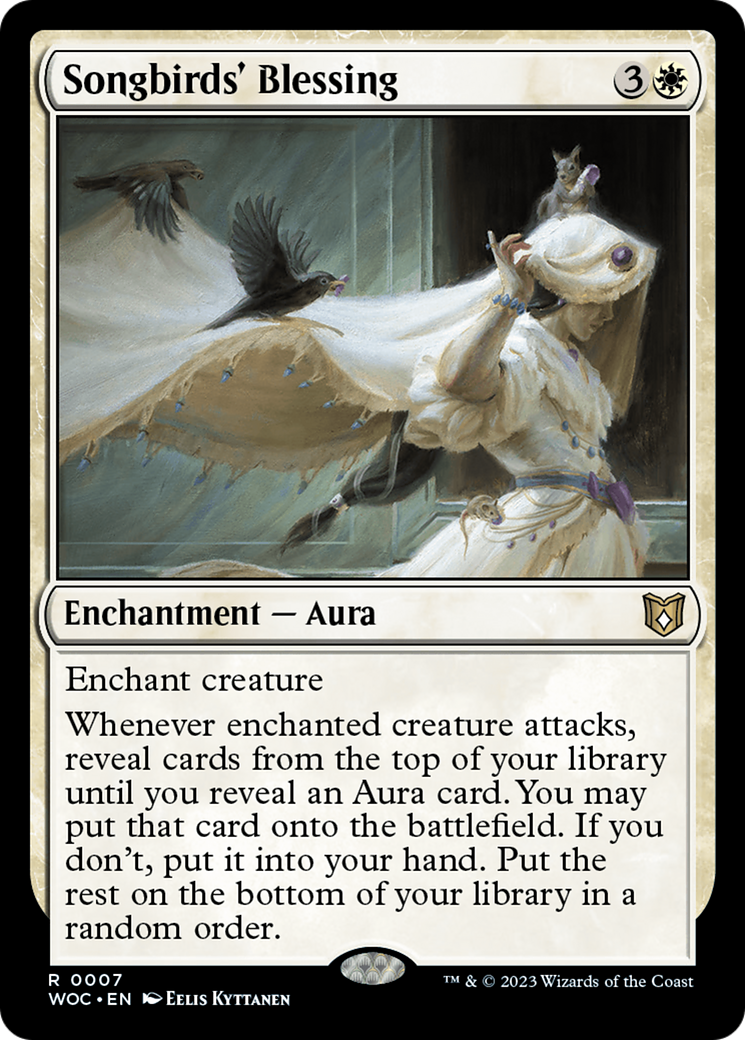 Songbirds' Blessing [Wilds of Eldraine Commander] | GnG Games