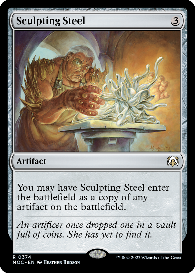 Sculpting Steel [March of the Machine Commander] | GnG Games