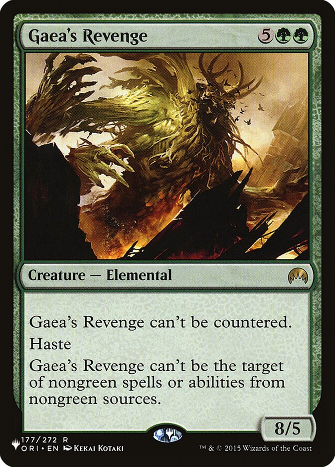 Gaea's Revenge [The List] | GnG Games