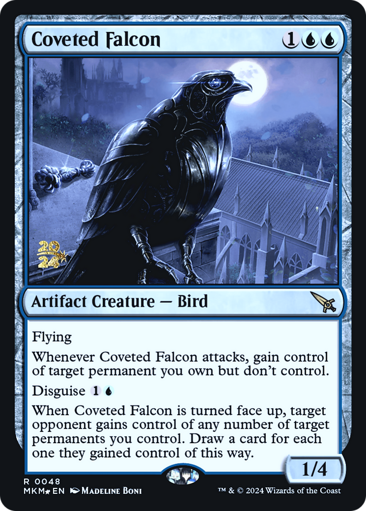 Coveted Falcon [Murders at Karlov Manor Prerelease Promos] | GnG Games