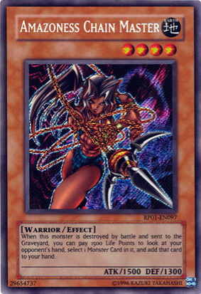 Amazoness Chain Master [RP01-EN097] Secret Rare | GnG Games