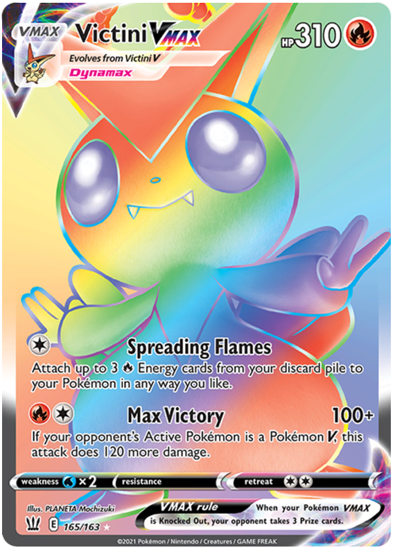 Victini VMAX (165/163) [Sword & Shield: Battle Styles] | GnG Games