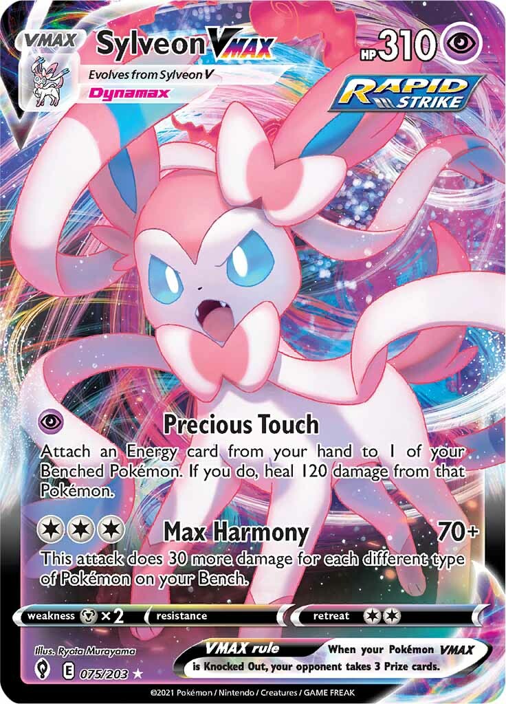 Sylveon VMAX (075/203) [Sword & Shield: Evolving Skies] | GnG Games