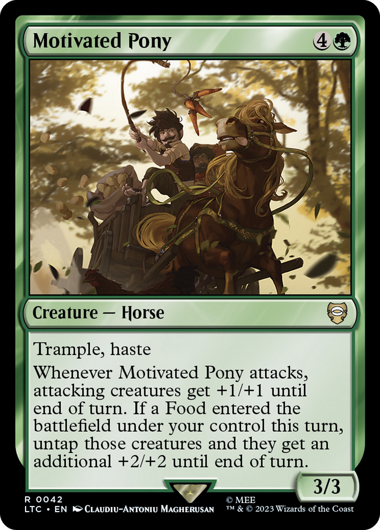 Motivated Pony [The Lord of the Rings: Tales of Middle-Earth Commander] | GnG Games