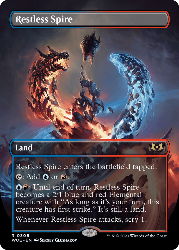 Restless Spire (Borderless) [Wilds of Eldraine] | GnG Games