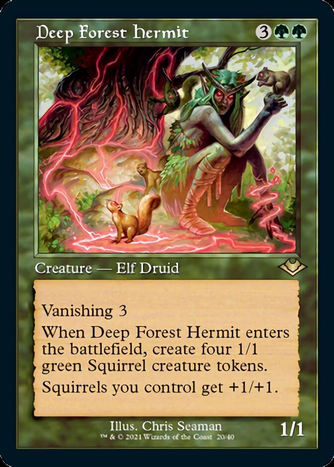 Deep Forest Hermit (Retro Foil Etched) [Modern Horizons] | GnG Games