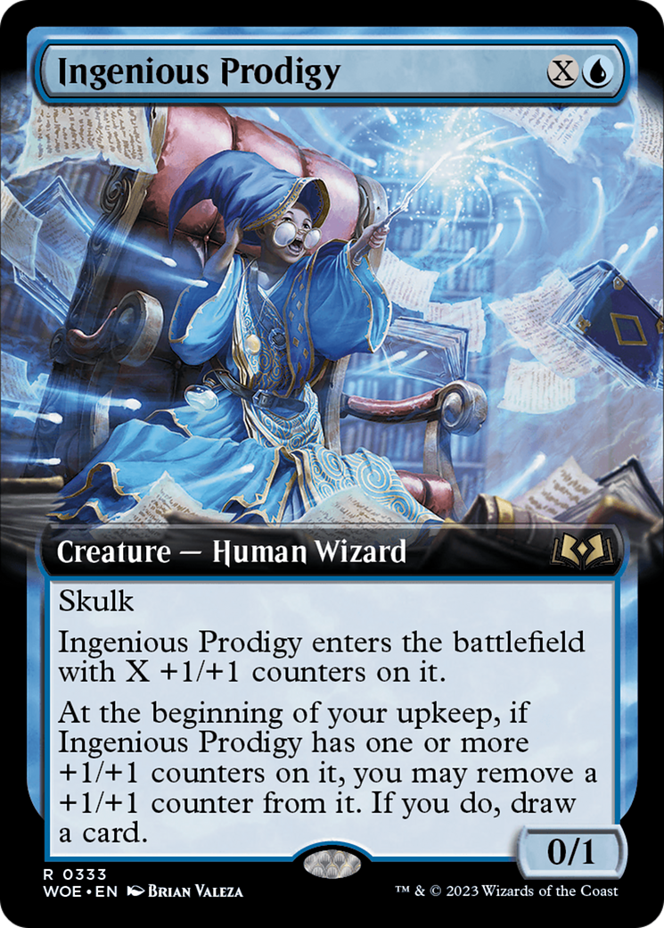 Ingenious Prodigy (Extended Art) [Wilds of Eldraine] | GnG Games