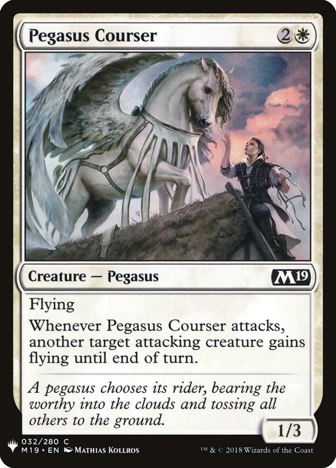 Pegasus Courser [Mystery Booster] | GnG Games