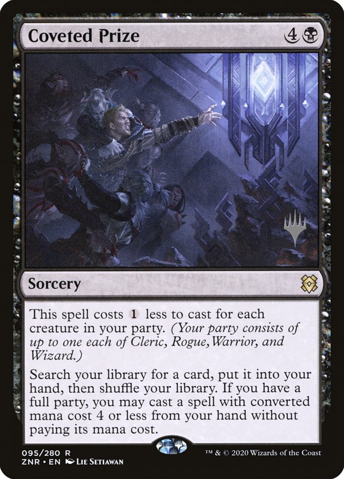 Coveted Prize (Promo Pack) [Zendikar Rising Promos] | GnG Games