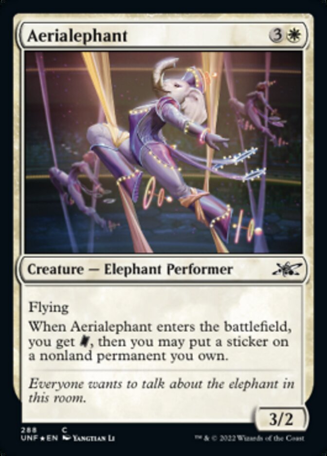 Aerialephant (Galaxy Foil) [Unfinity] | GnG Games