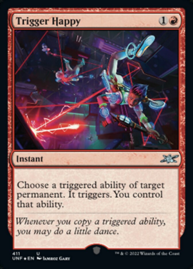 Trigger Happy (Galaxy Foil) [Unfinity] | GnG Games