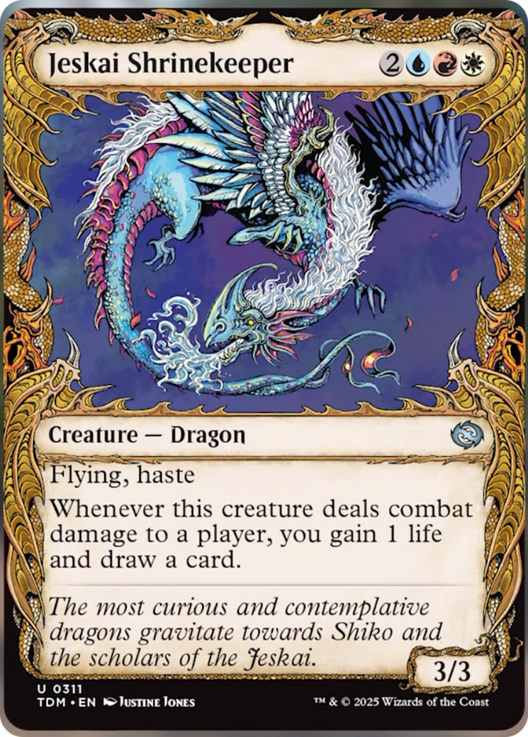 Jeskai Shrinekeeper (Showcase) [Tarkir: Dragonstorm] | GnG Games