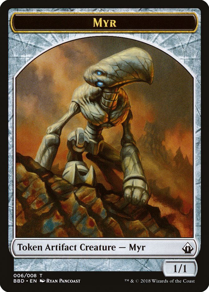 Myr Token [Battlebond Tokens] | GnG Games