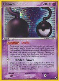 Unown (?) (?/28) [EX: Unseen Forces] | GnG Games