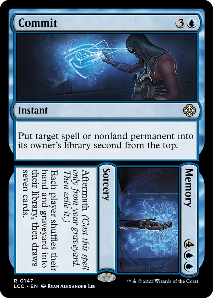Commit // Memory [The Lost Caverns of Ixalan Commander] | GnG Games