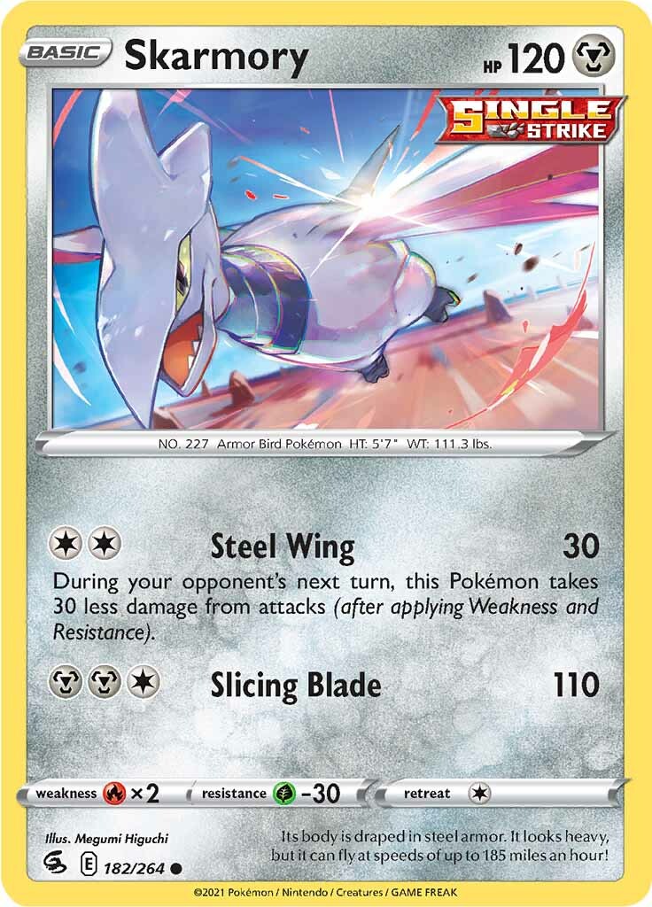 Skarmory (182/264) [Sword & Shield: Fusion Strike] | GnG Games