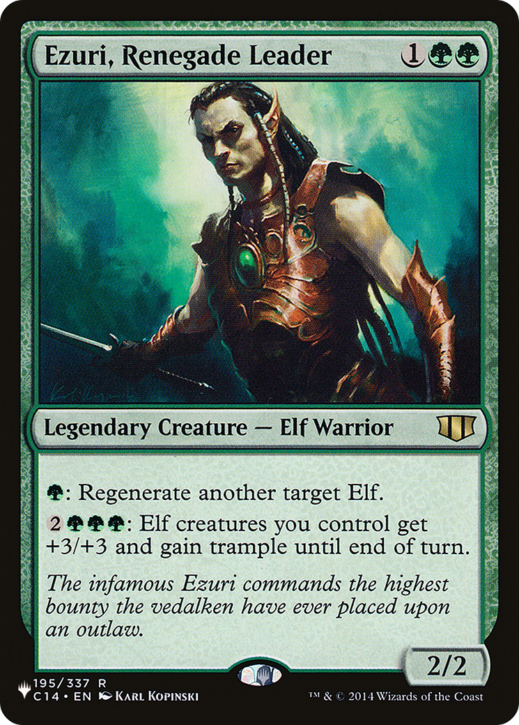 Ezuri, Renegade Leader [The List] | GnG Games