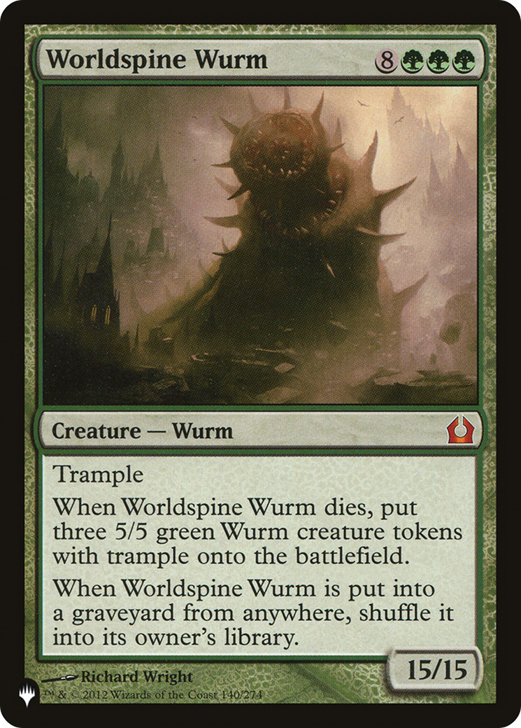 Worldspine Wurm [The List] | GnG Games