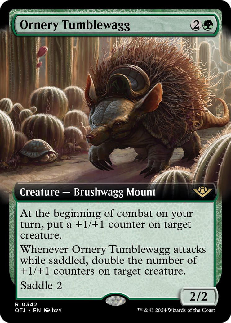 Ornery Tumblewagg (Extended Art) [Outlaws of Thunder Junction] | GnG Games