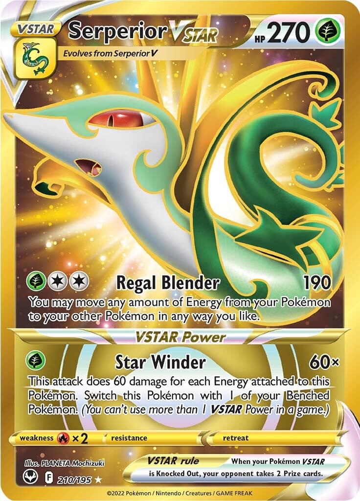 Serperior VSTAR (210/195) [Sword & Shield: Silver Tempest] | GnG Games