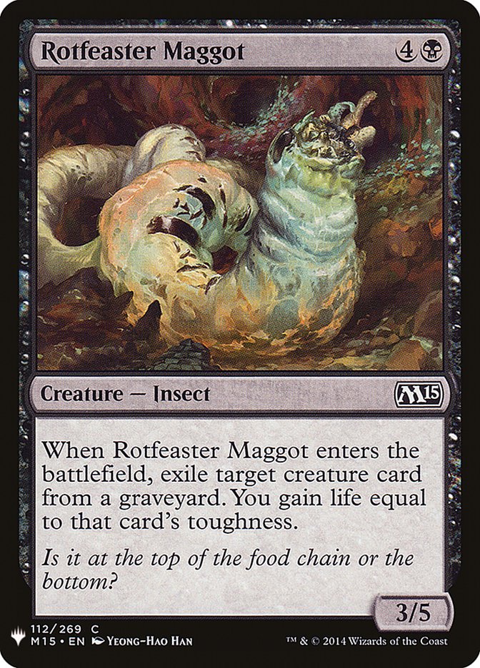 Rotfeaster Maggot [Mystery Booster] | GnG Games