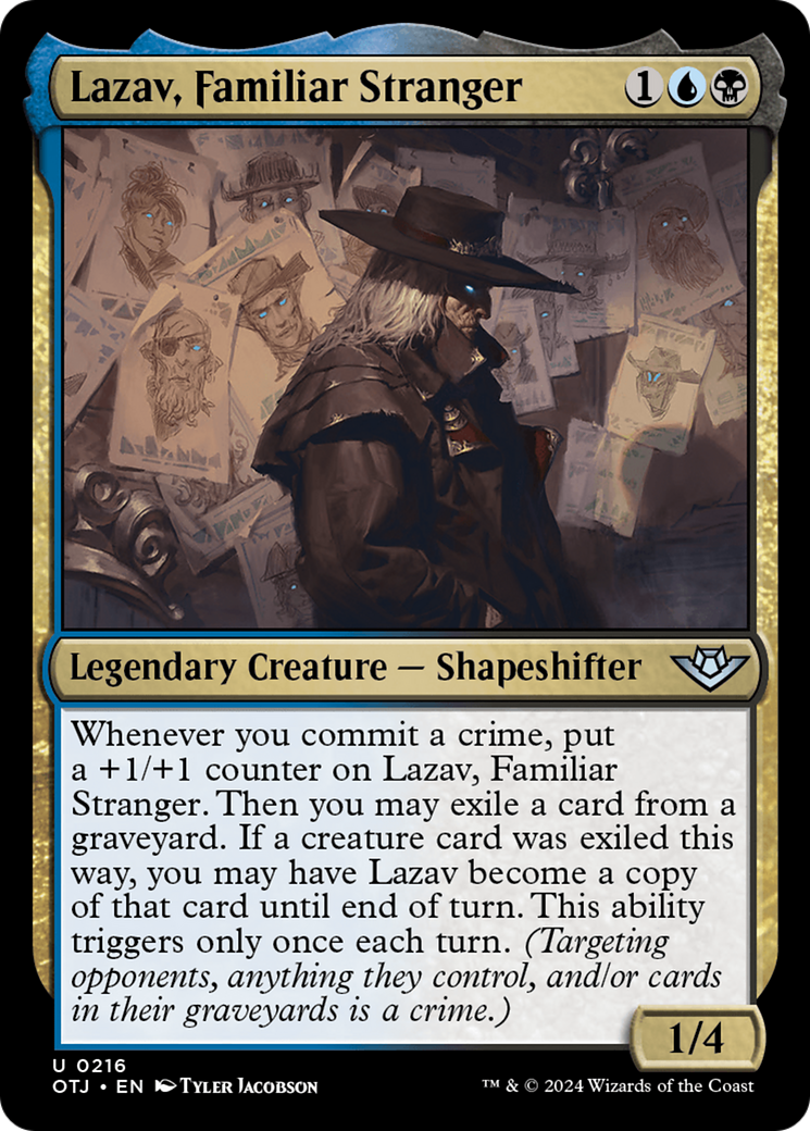 Lazav, Familiar Stranger [Outlaws of Thunder Junction] | GnG Games