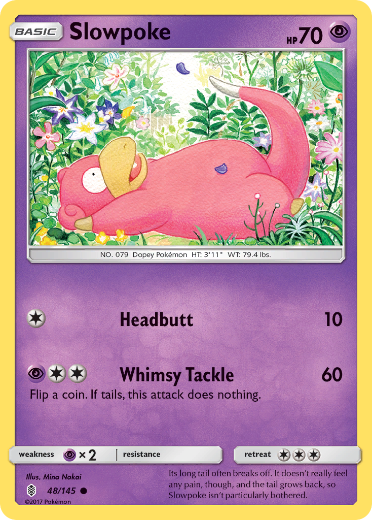 Slowpoke (48/145) [Sun & Moon: Guardians Rising] | GnG Games