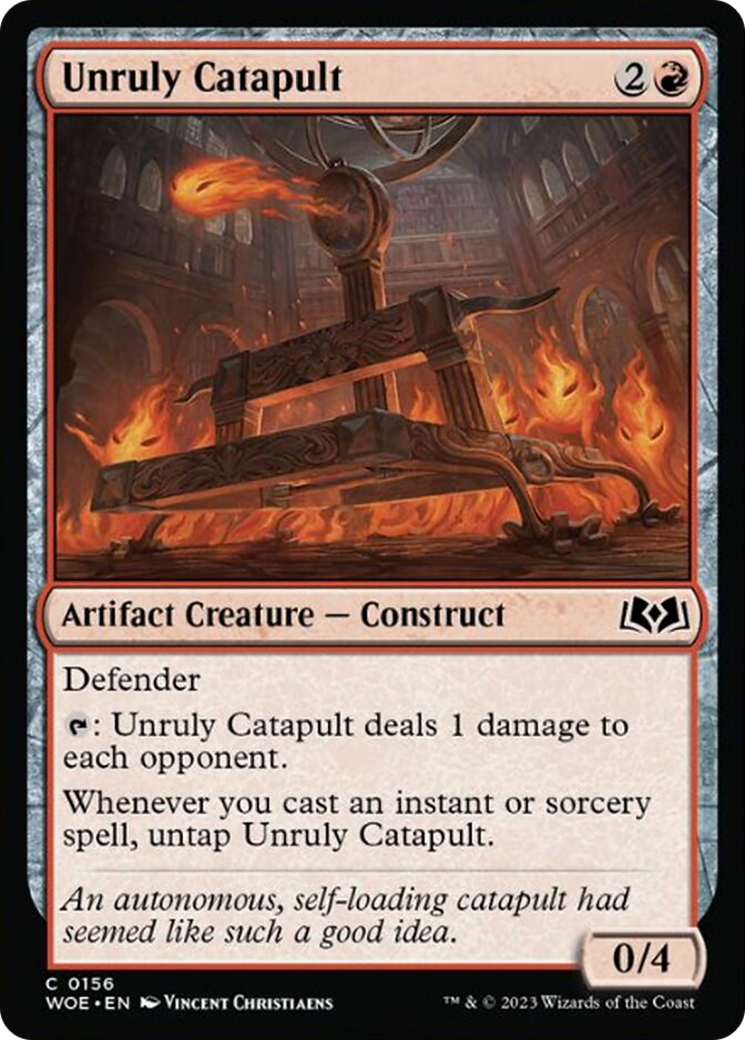 Unruly Catapult [Wilds of Eldraine] | GnG Games