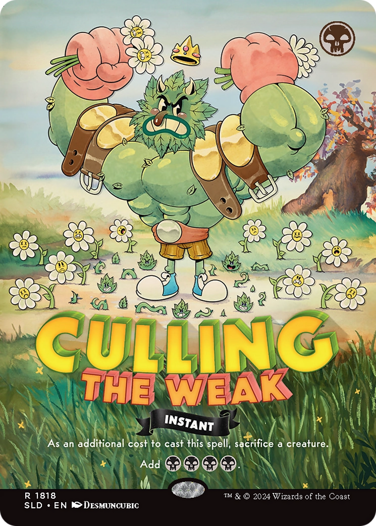 Culling the Weak (Rainbow Foil) [Secret Lair Drop Series] | GnG Games