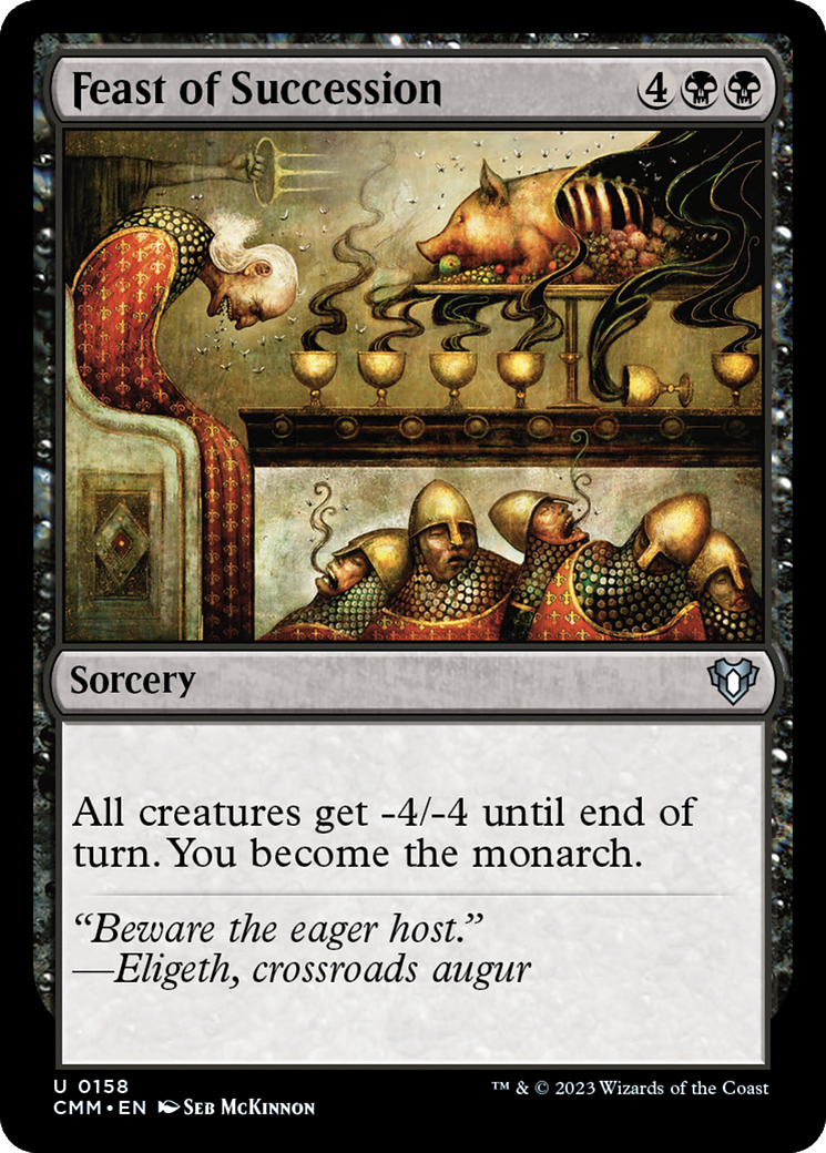 Feast of Succession [Commander Masters] | GnG Games