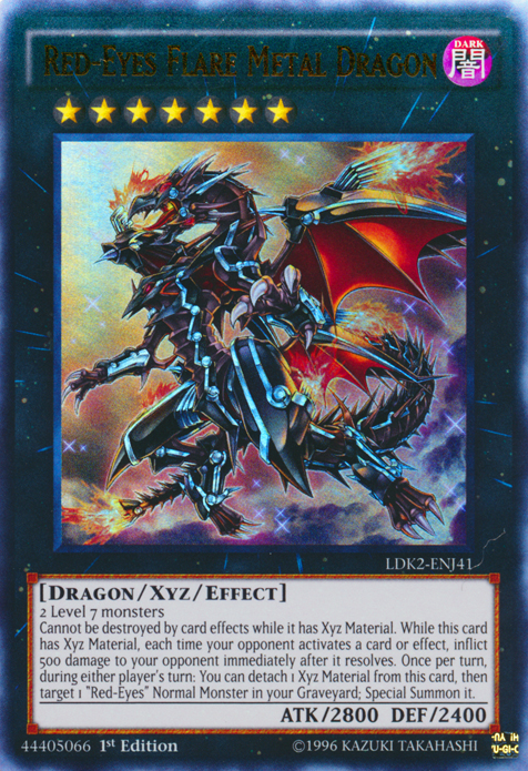Red-Eyes Flare Metal Dragon [LDK2-ENJ41] Ultra Rare | GnG Games