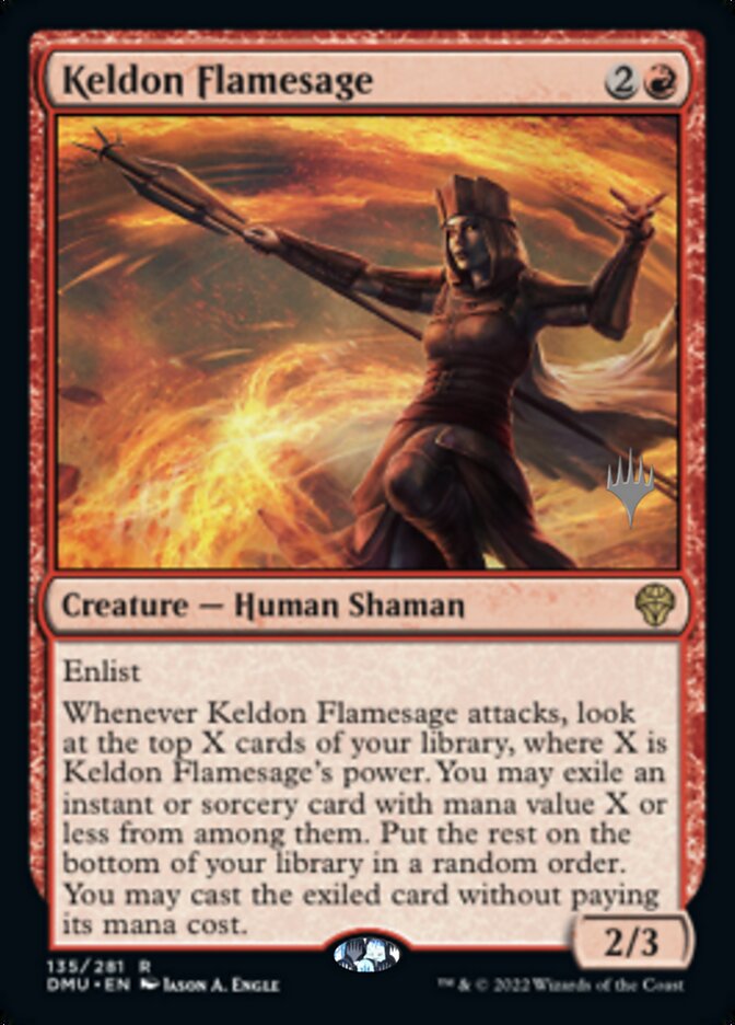 Keldon Flamesage (Promo Pack) [Dominaria United Promos] | GnG Games