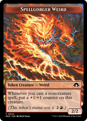 Eldrazi Spawn // Spellgorger Weird Double-Sided Token [Modern Horizons 3 Tokens] | GnG Games