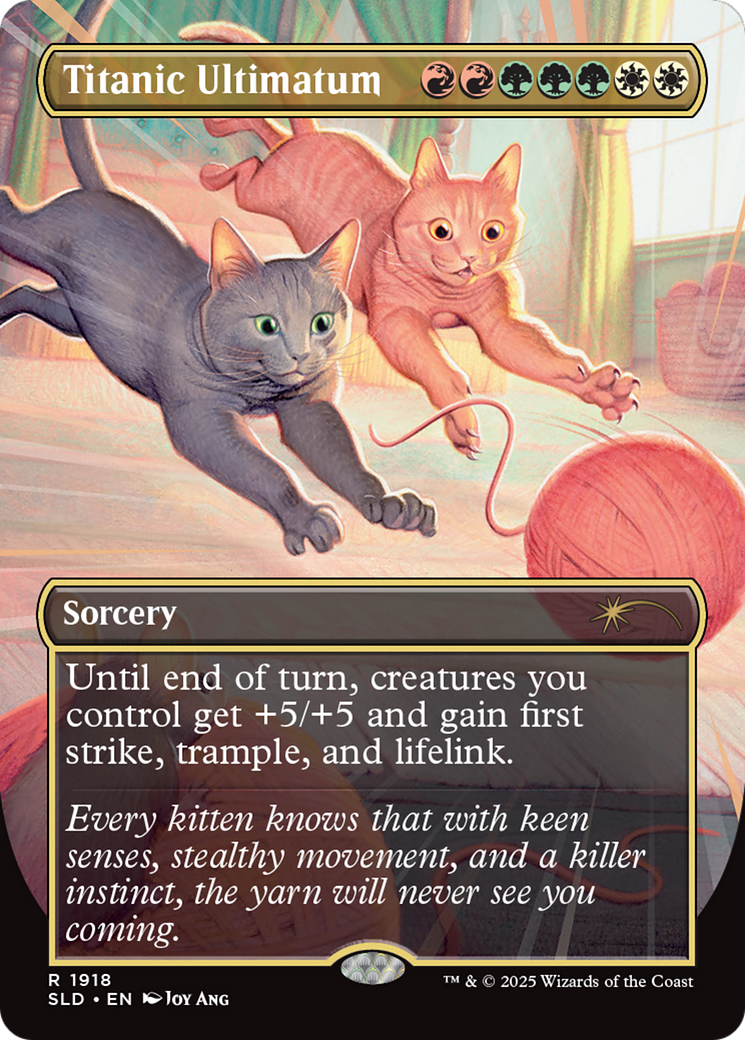 Titanic Ultimatum (1918) (Rainbow Foil) [Secret Lair Drop Series] | GnG Games