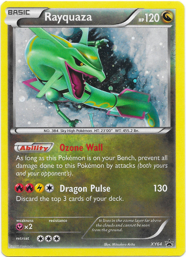 Rayquaza (XY64) (Jumbo Card) [XY: Black Star Promos] | GnG Games