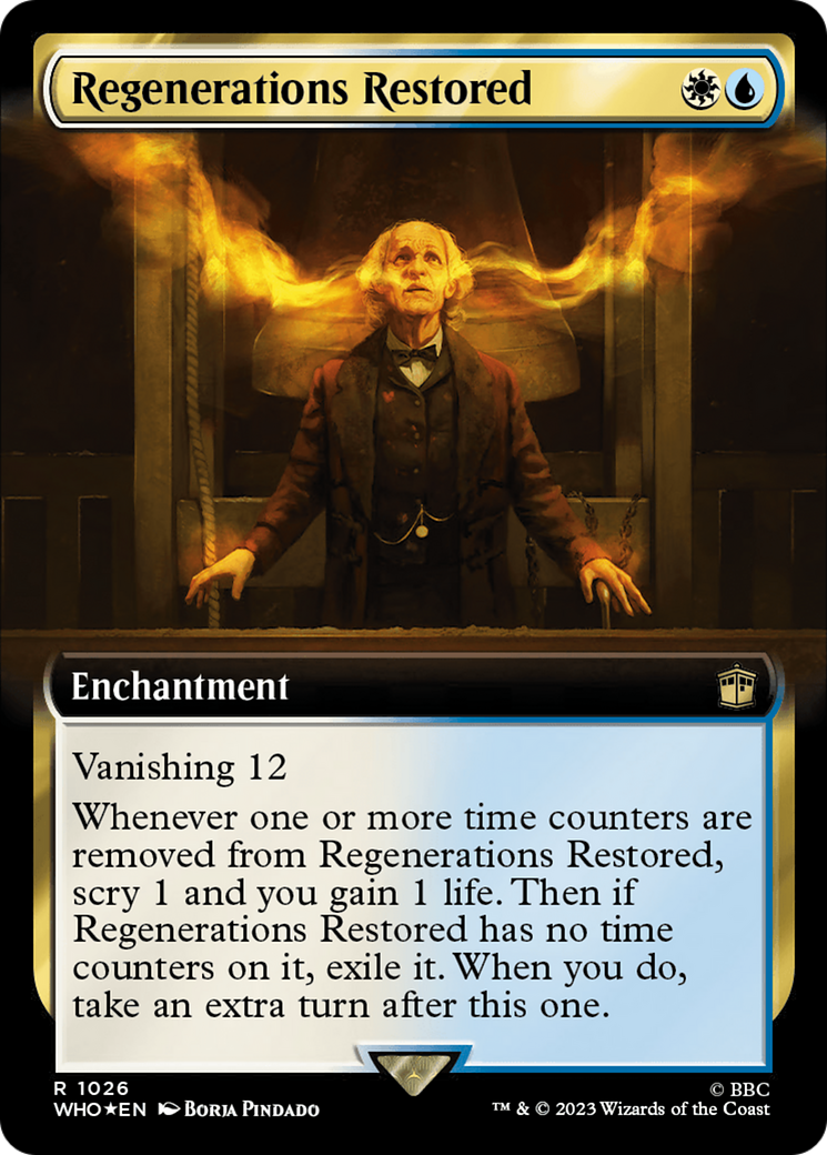 Regenerations Restored (Extended Art) (Surge Foil) [Doctor Who] | GnG Games