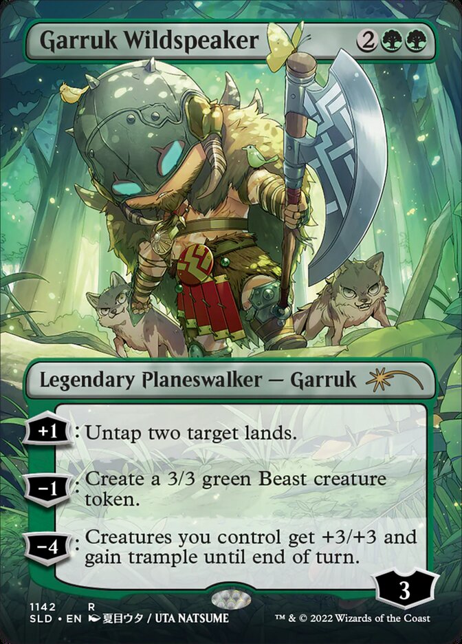 Garruk Wildspeaker (Borderless) [Secret Lair Drop Series] | GnG Games