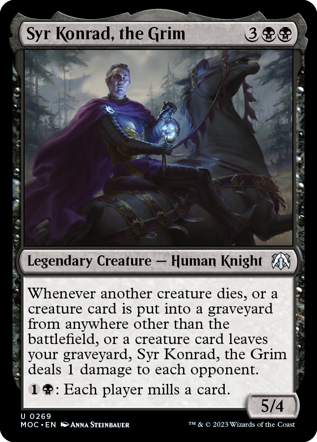Syr Konrad, the Grim [March of the Machine Commander] | GnG Games
