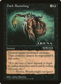 Dark Banishing (Oversized) [Oversize Cards] | GnG Games