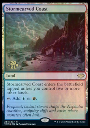 Stormcarved Coast [Innistrad: Crimson Vow Prerelease Promos] | GnG Games