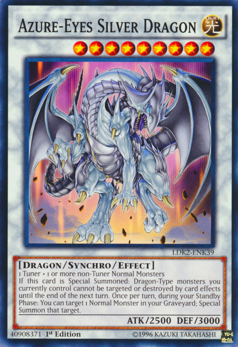 Azure-Eyes Silver Dragon [LDK2-ENK39] Common | GnG Games