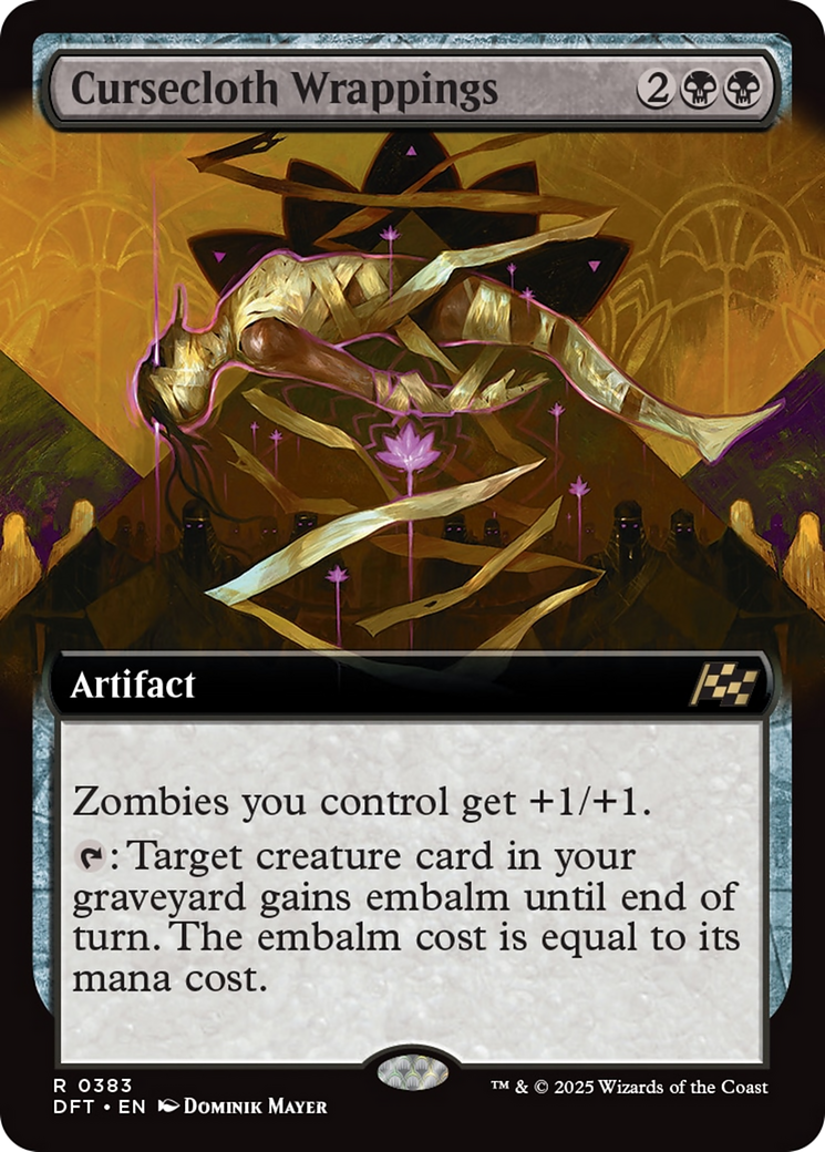 Cursecloth Wrappings (Extended Art) [Aetherdrift] | GnG Games