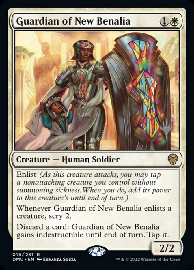 Guardian of New Benalia (Promo Pack) [Dominaria United Promos] | GnG Games