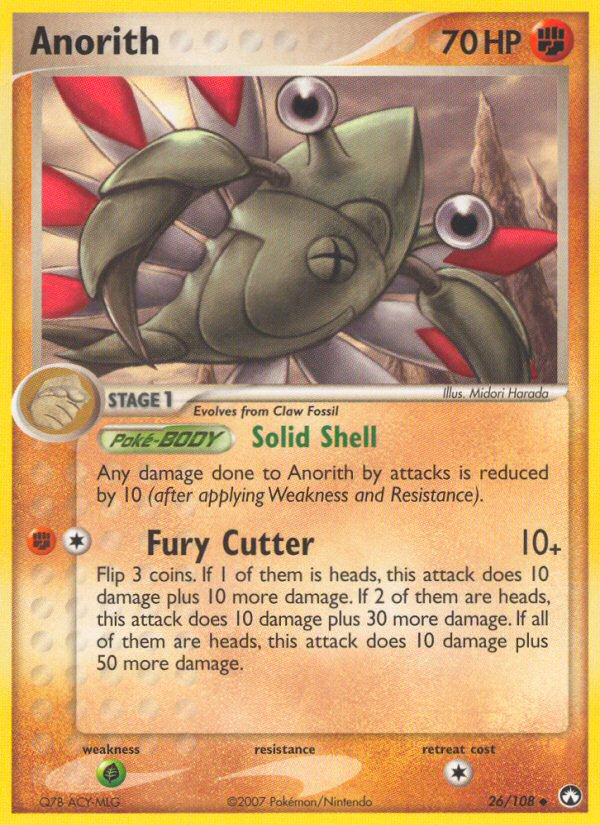 Anorith (26/108) [EX: Power Keepers] | GnG Games