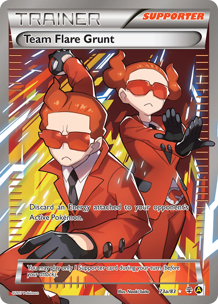 Team Flare Grunt (73a/83) [Alternate Art Promos] | GnG Games